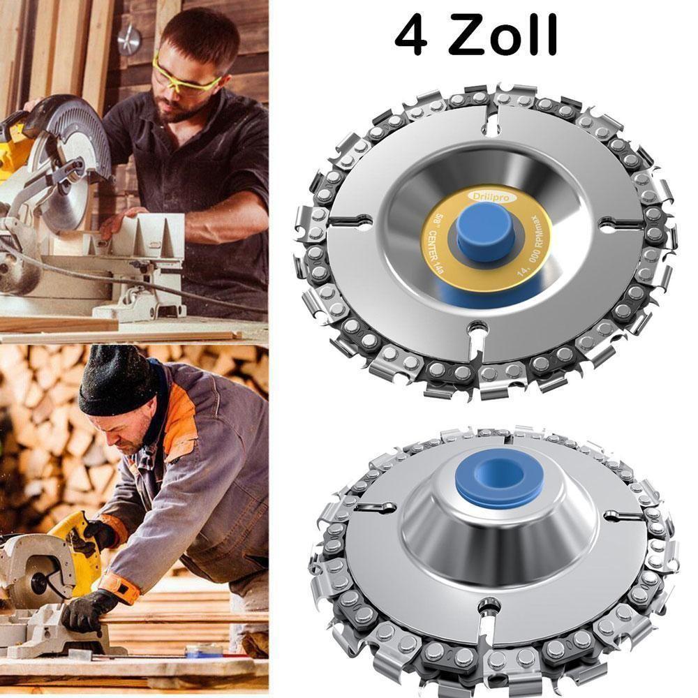 Angle Grinder Chain Disc for Wood Carving, 4 or 5 inches