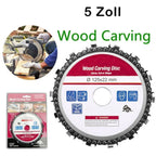 Angle Grinder Chain Disc for Wood Carving, 4 or 5 inches