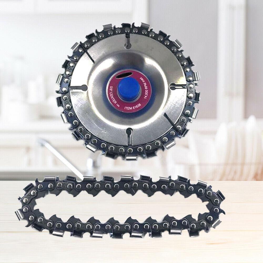 Angle Grinder Chain Disc for Wood Carving, 4 or 5 inches