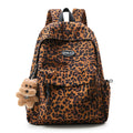 Animal-Print School Backpack with Padded Adjustable Straps