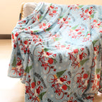 Animal-Themed Plush Throw Blanket