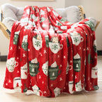 Animal-Themed Plush Throw Blanket