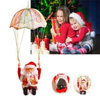 Animated Santa Claus Christmas Doll with Music, ABS and Cloth, 20–30cm