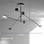 Anouk Long Arm Livine Lamp-Welvere