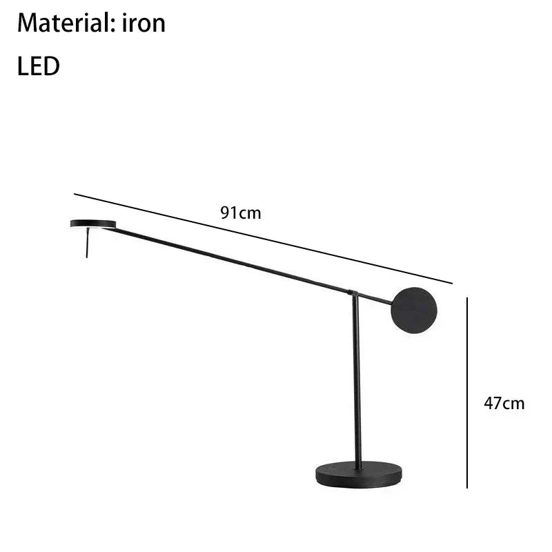 Anouk Long Arm Livine Lamp-Welvere