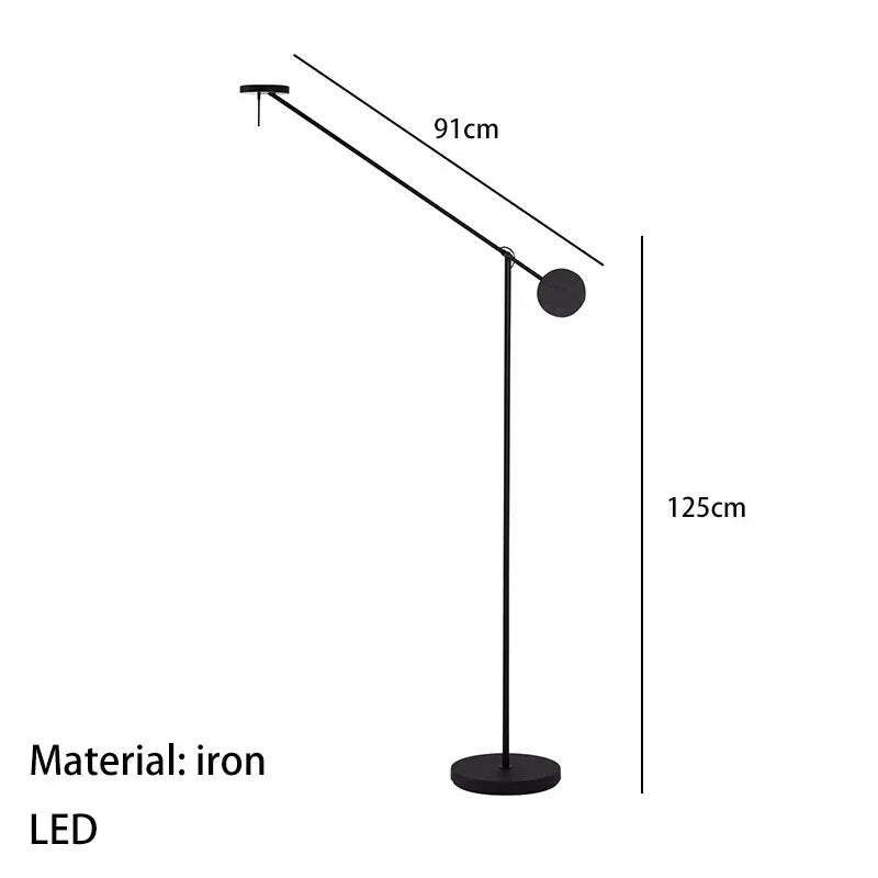 Anouk Long Arm Livine Lamp-Welvere