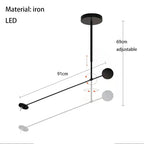 Anouk Long Arm Livine Lamp-Welvere