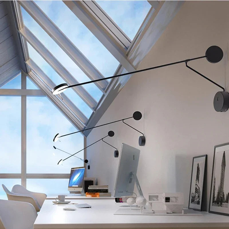 Anouk Long Arm Livine Lamp-Welvere