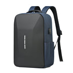 Anti-Theft Backpack with Weather-Resistant Fabric and 15.6-Inch Laptop Sleeve