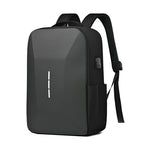 Anti-Theft Backpack with Weather-Resistant Fabric and 15.6-Inch Laptop Sleeve