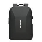Anti-Theft Backpack with Weather-Resistant Fabric and 15.6-Inch Laptop Sleeve