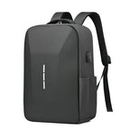 Anti-Theft Backpack with Weather-Resistant Fabric and 15.6-Inch Laptop Sleeve