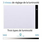 LED Drawing Board for Artists - 3.5mm Acrylic, 200x300mm, view 5
