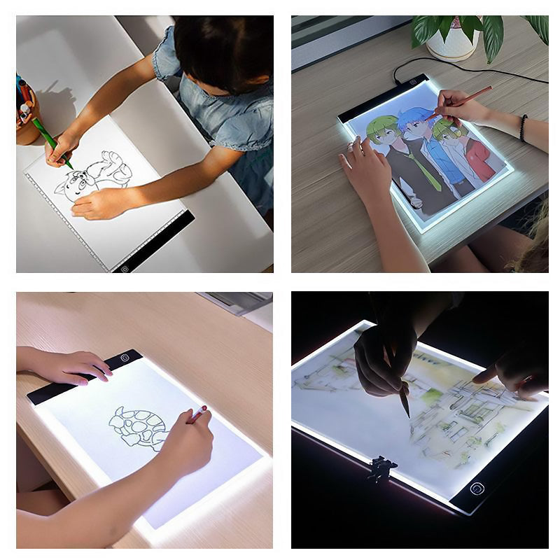 LED Drawing Board for Artists - 3.5mm Acrylic, 200x300mm, view 8