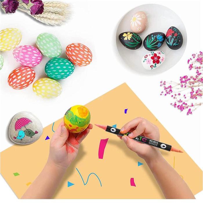 Double-sided Acrylic Paint Marker for Multi-surface Art - 24 to 120 Colours, view 4