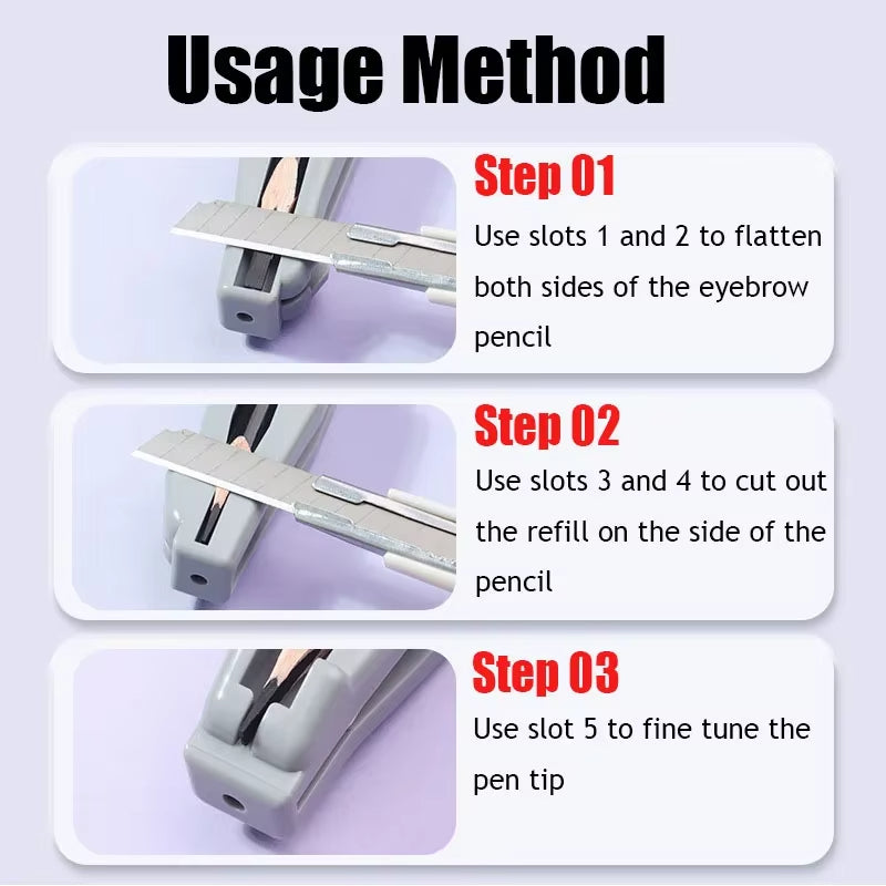 Artist Pencil Sharpener for Detailed Drawing - ABS Material, 13x2.4cm, view 6