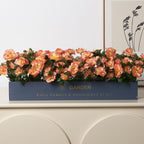 Artificial Botanical Flower Arrangement in Decorative Planter