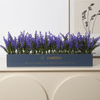 Artificial Botanical Flower Arrangement in Decorative Planter