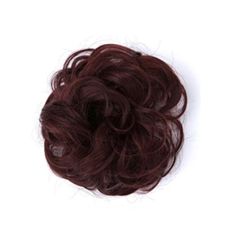 Artificial Hair Messy Bun Scrunchie