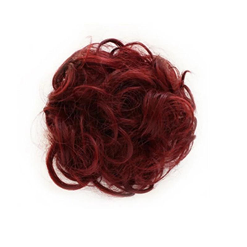 Artificial Hair Messy Bun Scrunchie