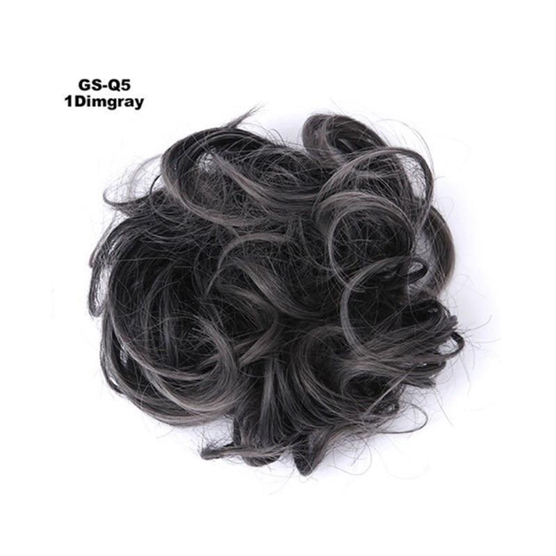 Artificial Hair Messy Bun Scrunchie