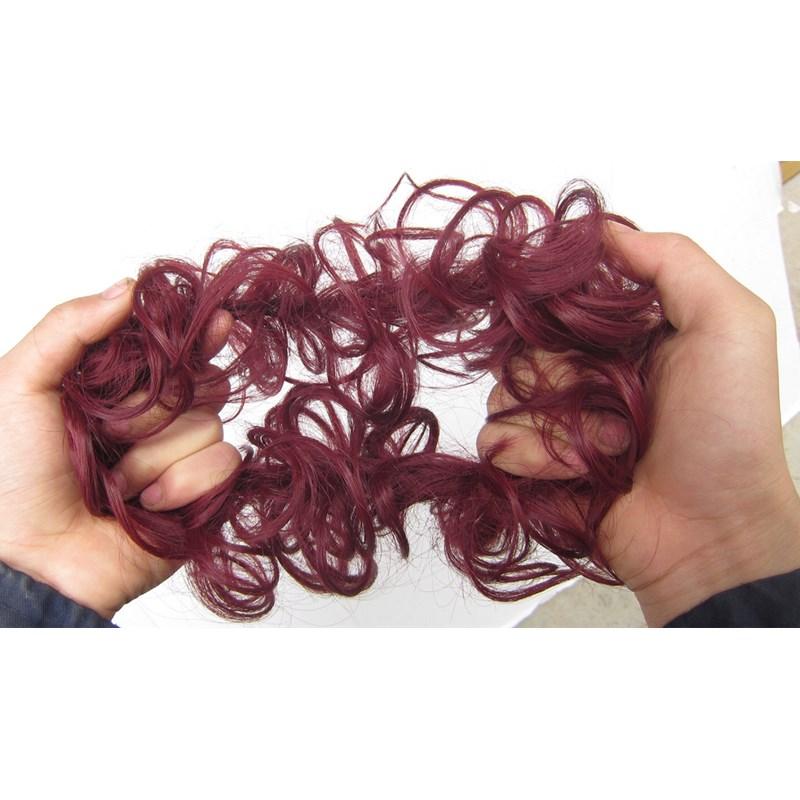 Artificial Hair Messy Bun Scrunchie