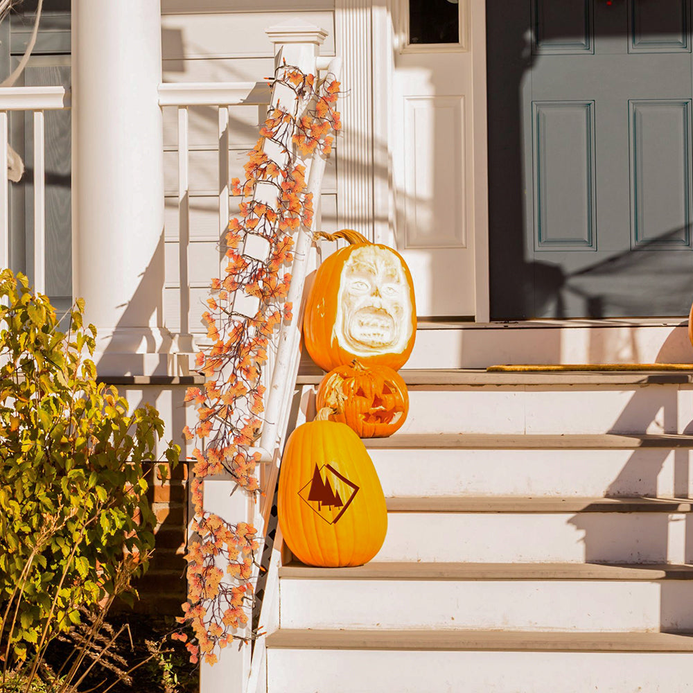 Artificial Maple Leaf Garland for Autumn and Halloween Decor