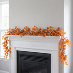 Artificial Maple Leaf Garland for Autumn and Halloween Decor