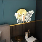 Artistic Butterfly Wall Light with Ambient Lighting