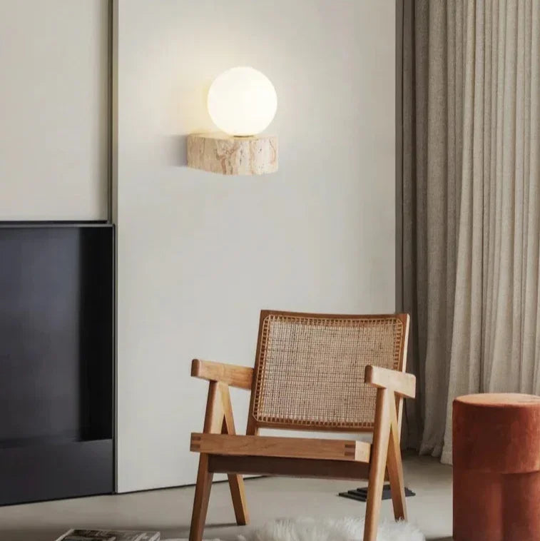 Ashbrook Stone Livine Lamp-Welvere