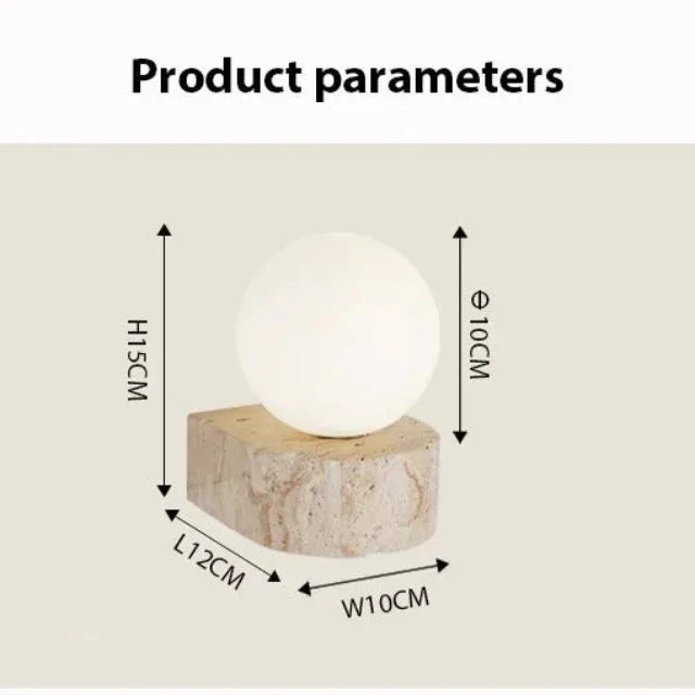 Ashbrook Stone Livine Lamp-Welvere