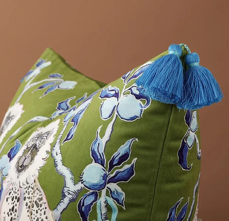 Ashcliff Monkey Pillow Cover by Signor-Welvere