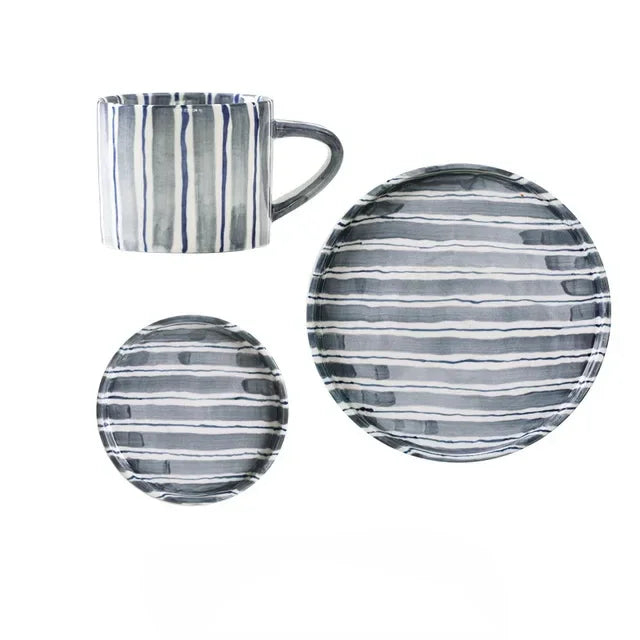 Ashhurst Paul Plate and Mug Set - 3Pcs-Welvere