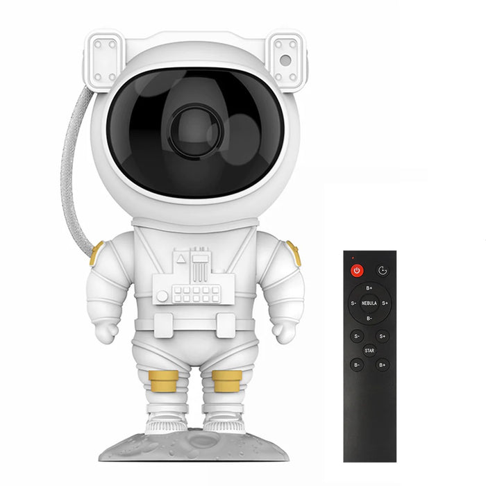 Astronaut LED Galaxy Projector Night Light, 360° Rotating Head, USB