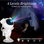 Astronaut LED Galaxy Projector Night Light, 360° Rotating Head, USB
