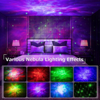 Astronaut LED Galaxy Projector Night Light, 360° Rotating Head, USB