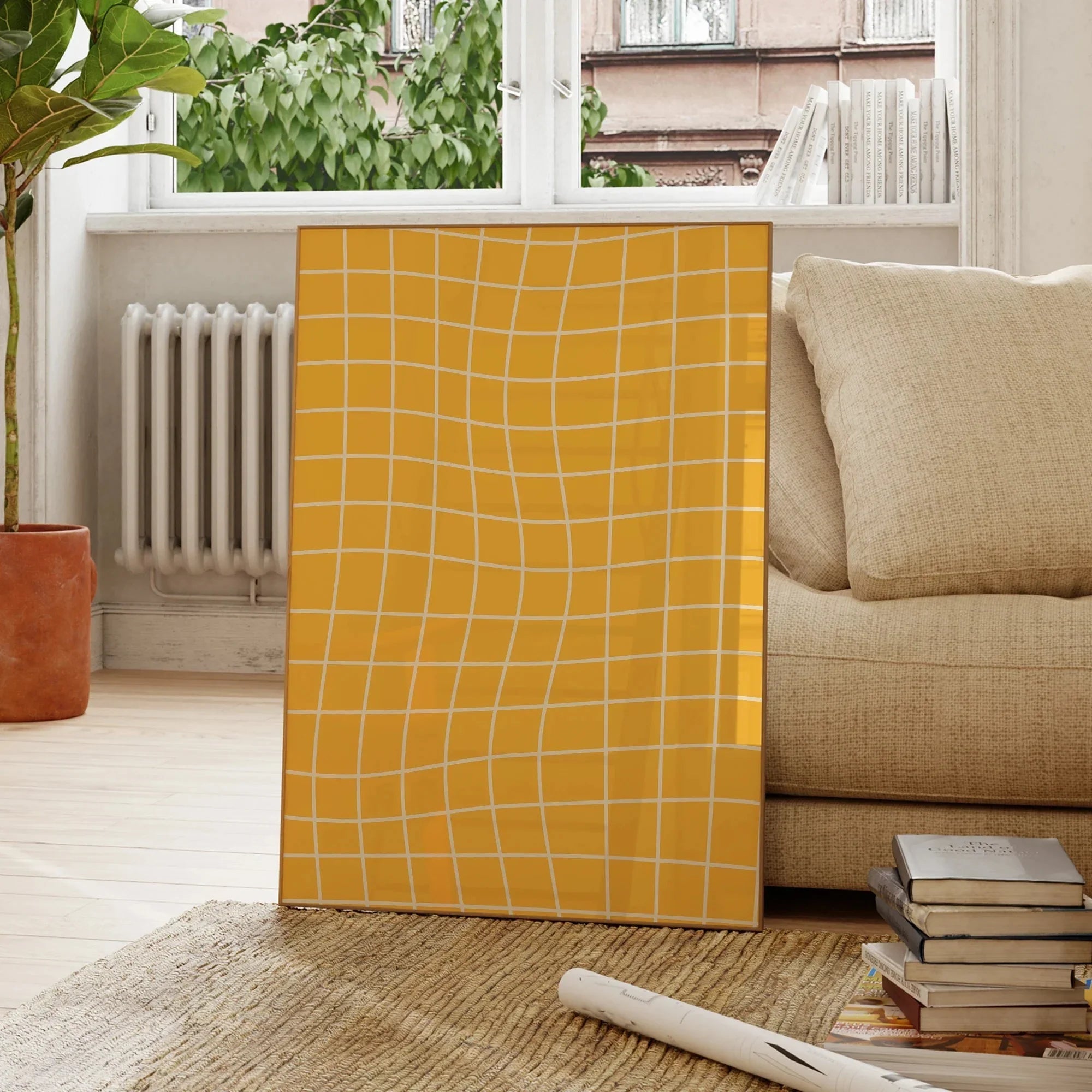 Aurian Yellow Brooks Canvas Livine Oakfield-Welvere
