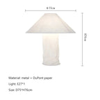Aurina Paper Table Lamp-Welvere