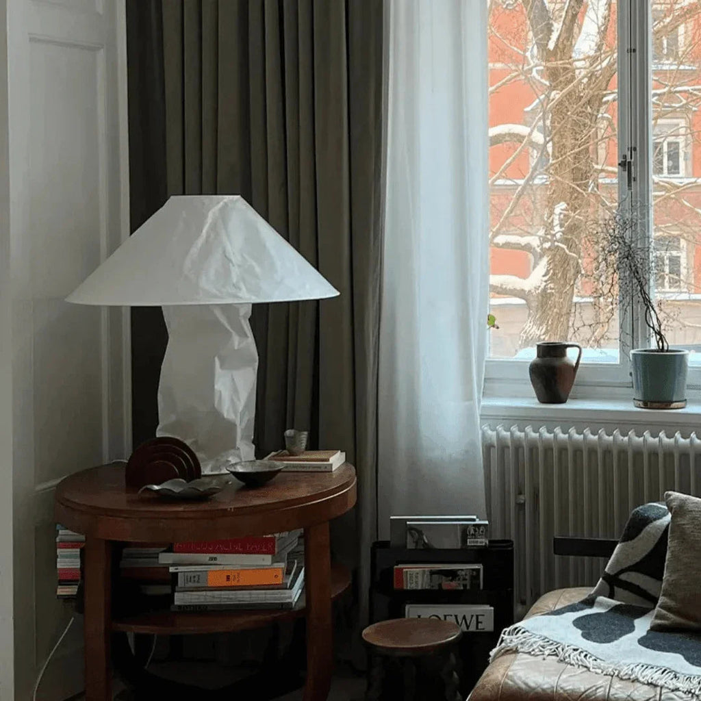 Aurina Paper Table Lamp-Welvere