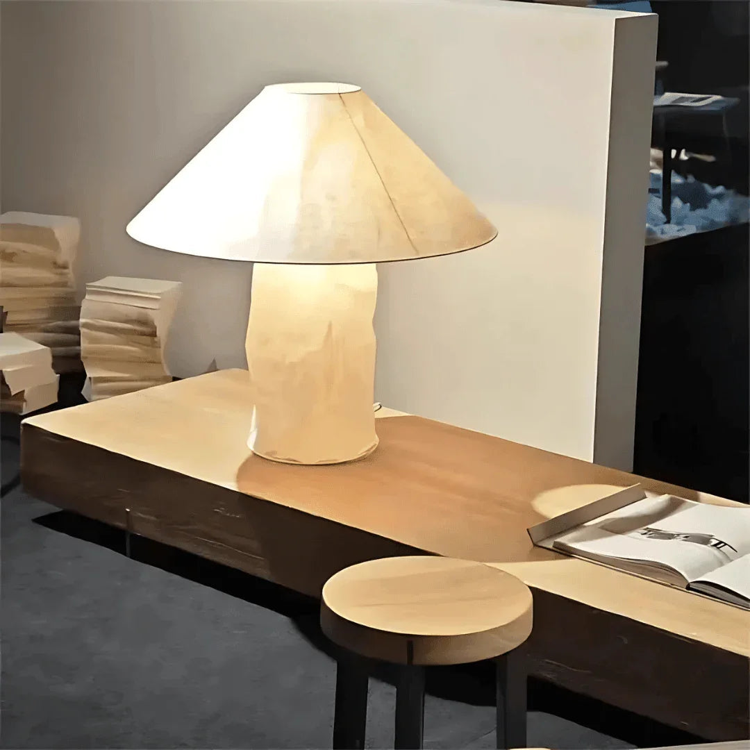 Aurina Paper Table Lamp-Welvere