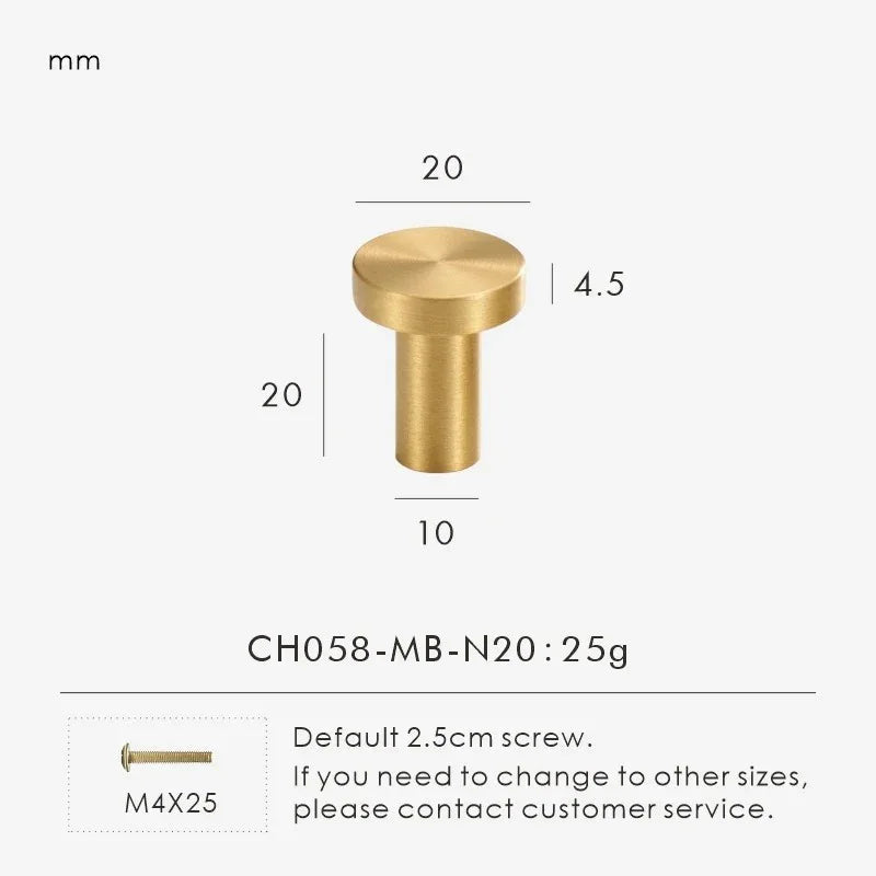 Auro Pinebrook Alva Cabinet Knob-Welvere