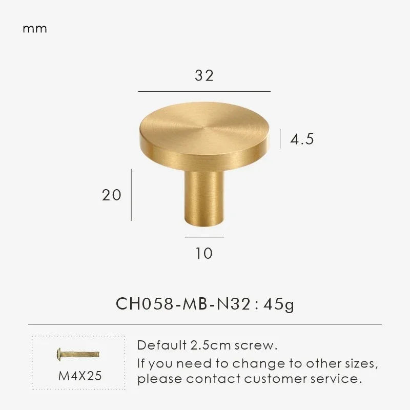 Auro Pinebrook Alva Cabinet Knob-Welvere