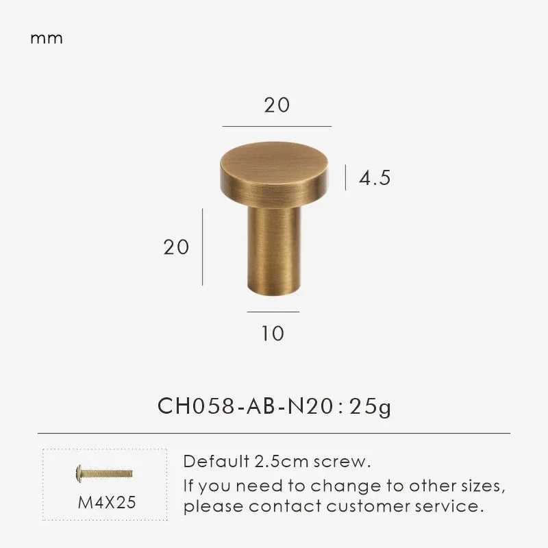 Auro Pinebrook Alva Cabinet Knob-Welvere