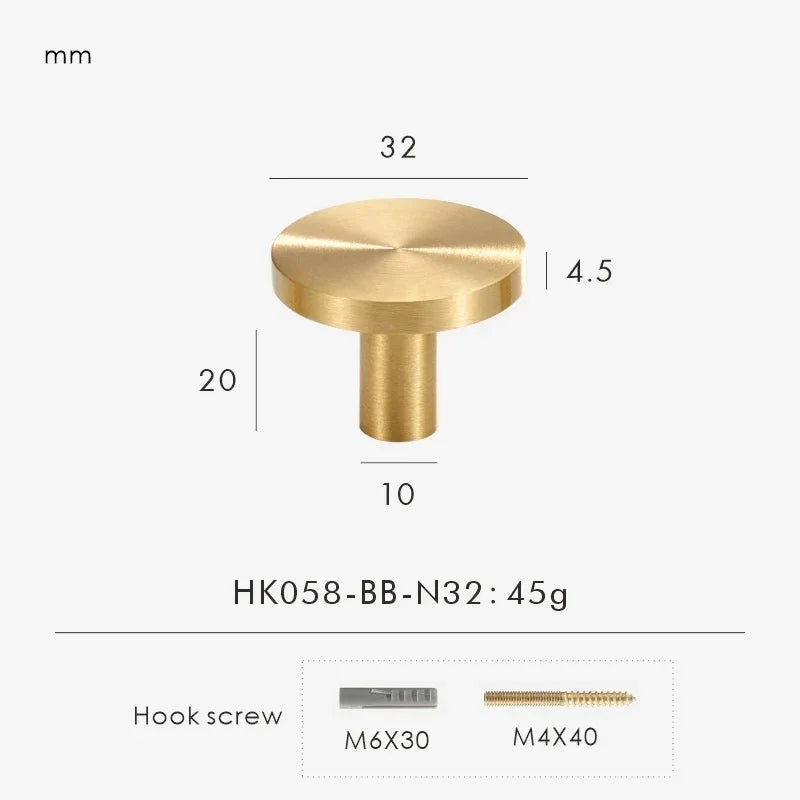 Auro Pinebrook Alva Cabinet Knob-Welvere