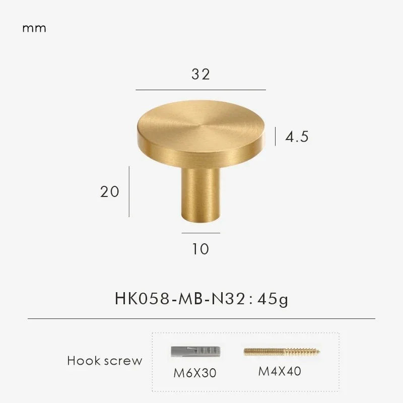 Auro Pinebrook Alva Cabinet Knob-Welvere