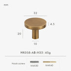 Auro Pinebrook Alva Cabinet Knob-Welvere