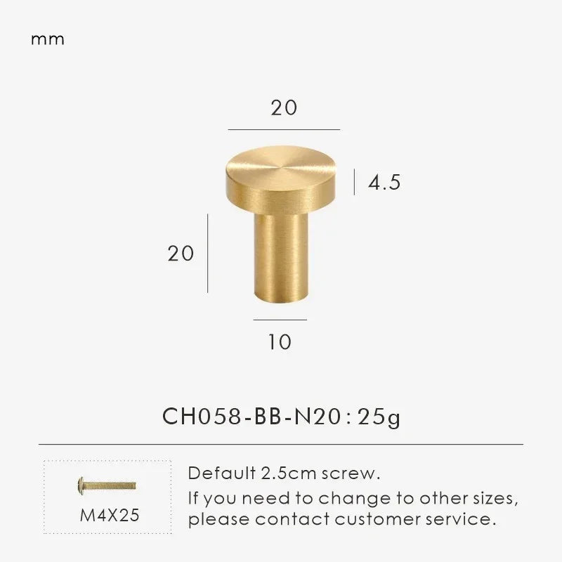 Auro Pinebrook Alva Cabinet Knob-Welvere