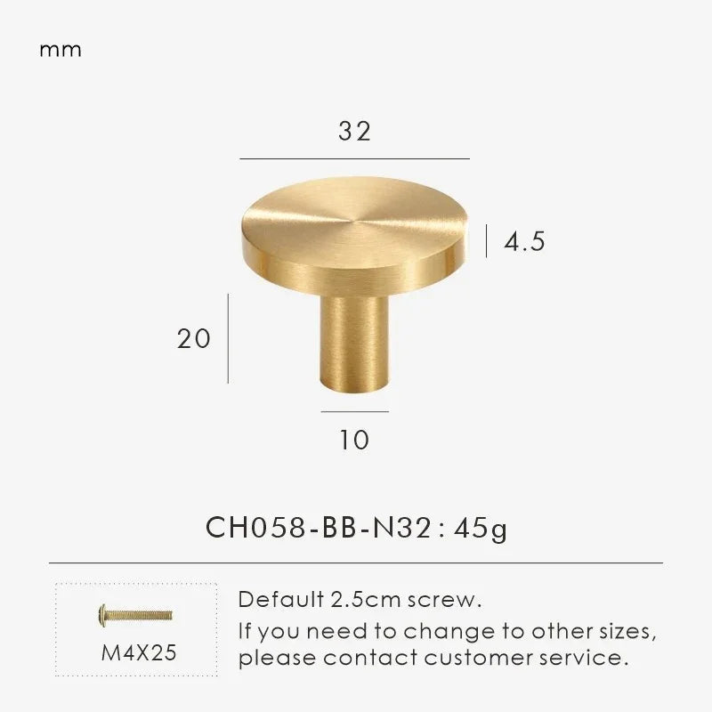 Auro Pinebrook Alva Cabinet Knob-Welvere