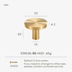 Auro Pinebrook Alva Cabinet Knob-Welvere