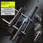 Automatic Hiking Walking Stick with LED Light, Alloy Steel